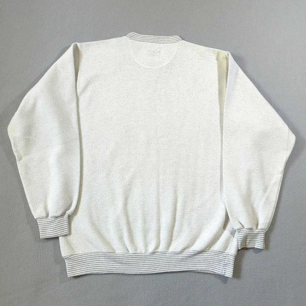 Gear For Sports Columbia Inside Out Sweatshirt Mens XL White Vintage Made in USA